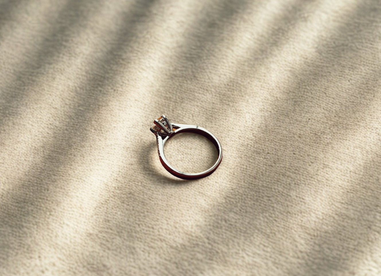 divorce ring with natural background