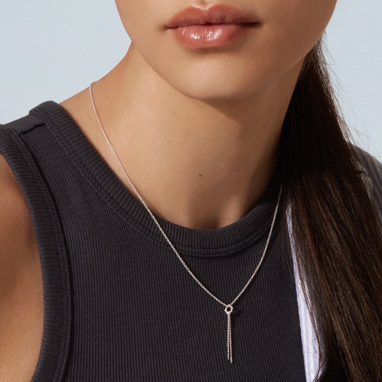 Trail Necklace - Sterling Silver