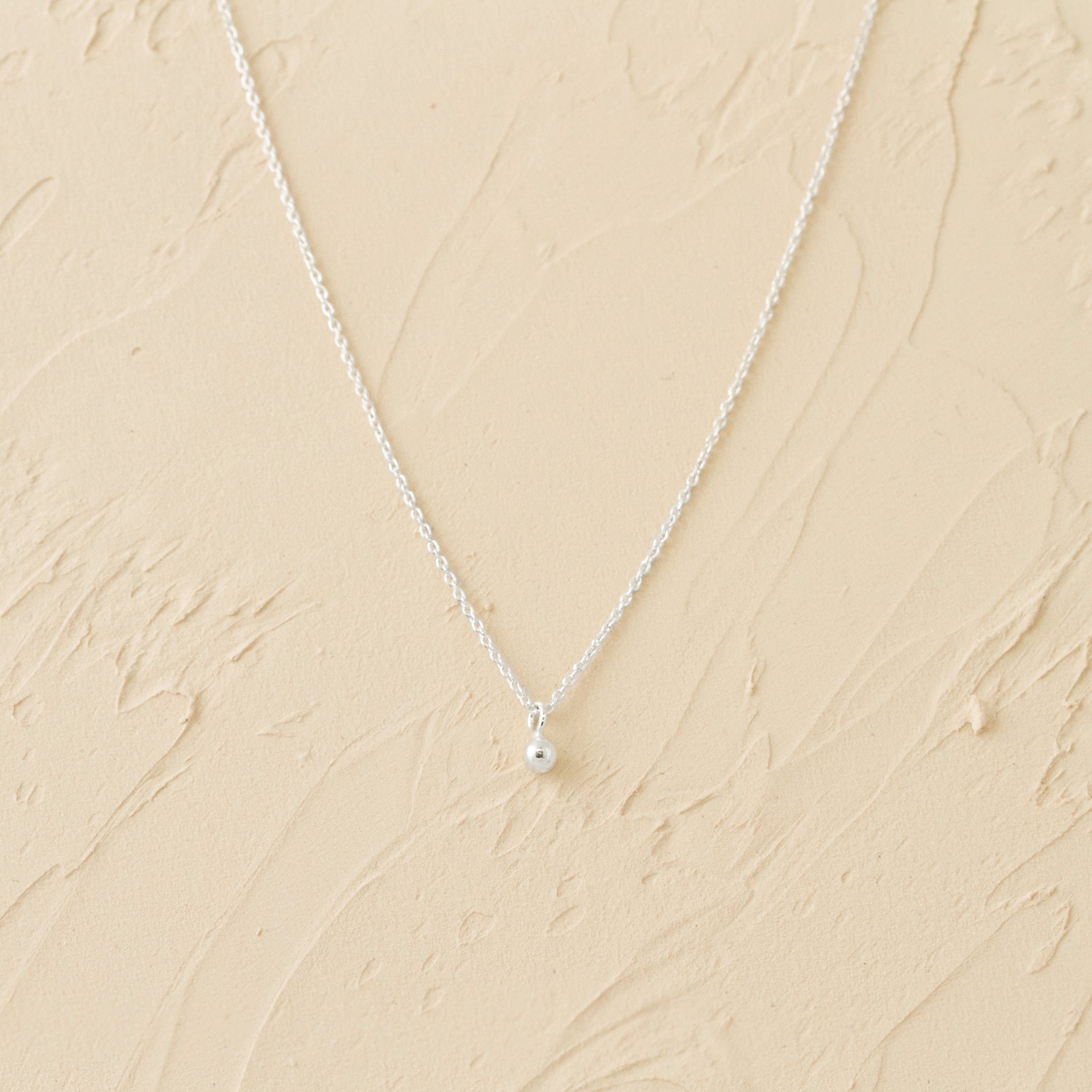 Orb Necklace – 10k and 14k Gold - Camillette