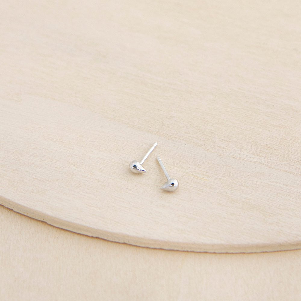 Paisley Stud Earrings - 14k Gold - Camillette