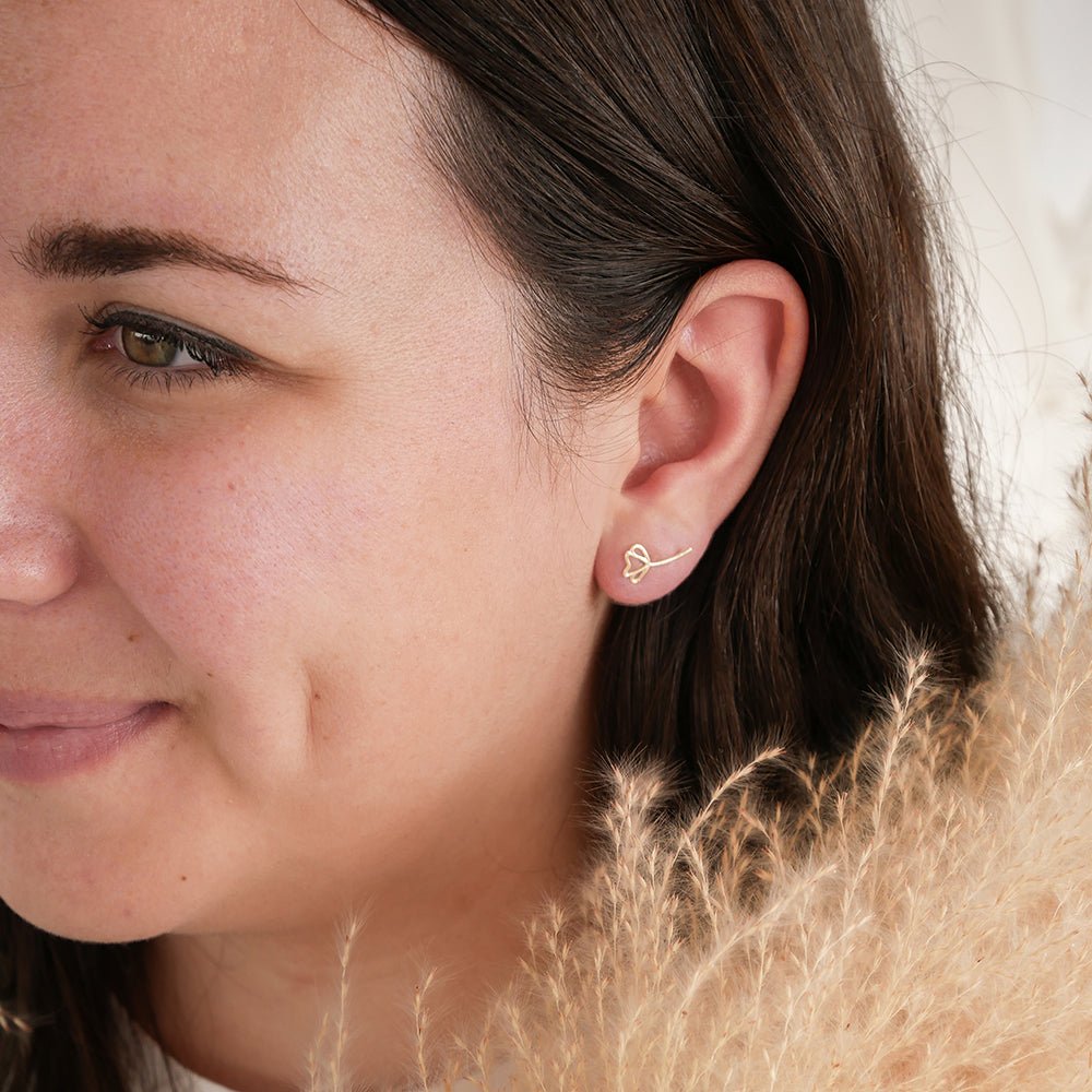 Poppy Earrings - Gold - Camillette