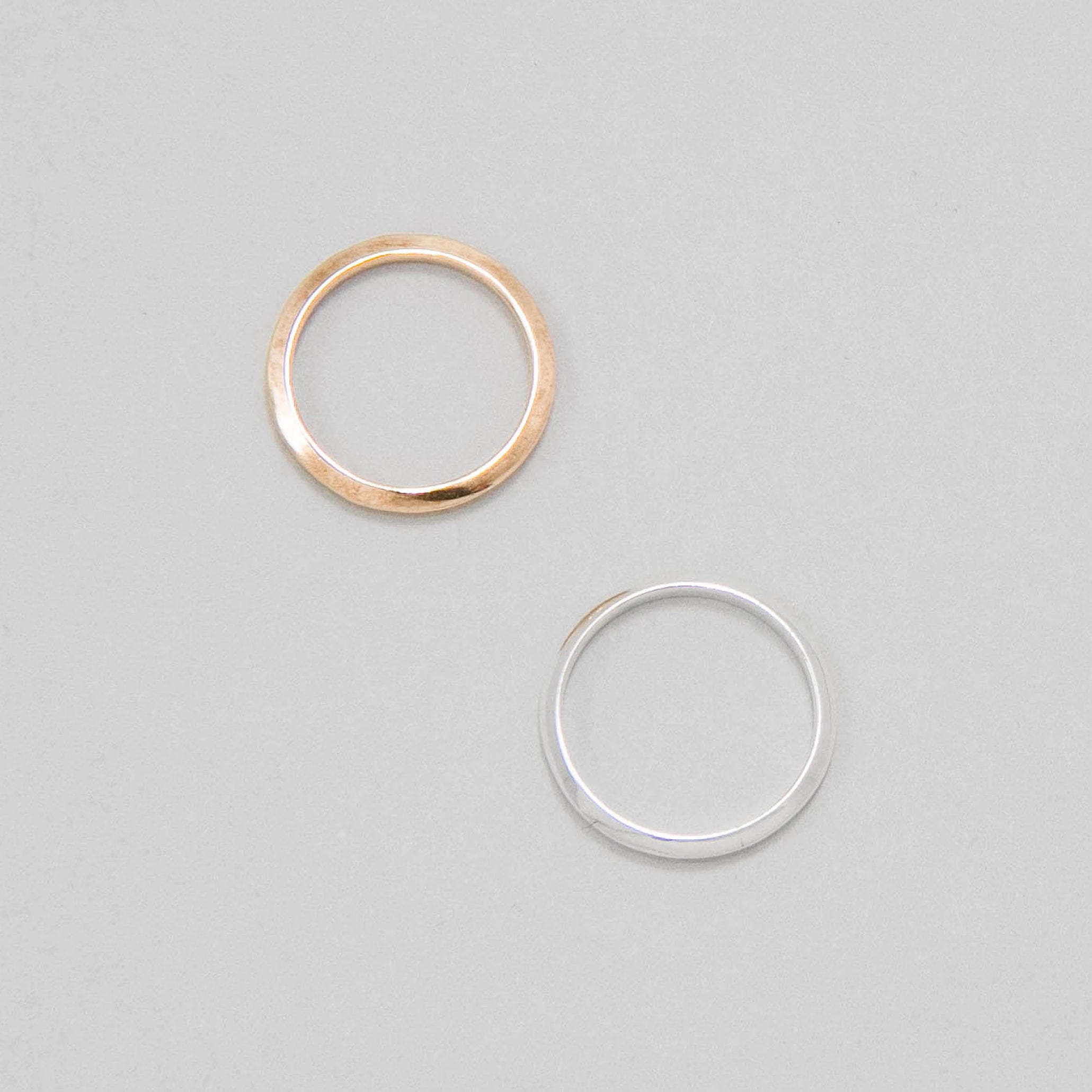 Thin Ring - Sterling Silver or 14k Yellow Gold - Camillette