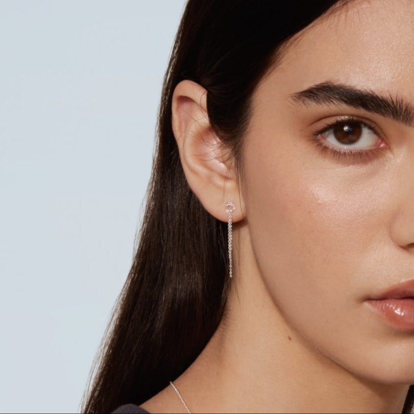 Trail Earrings - Sterling Silver