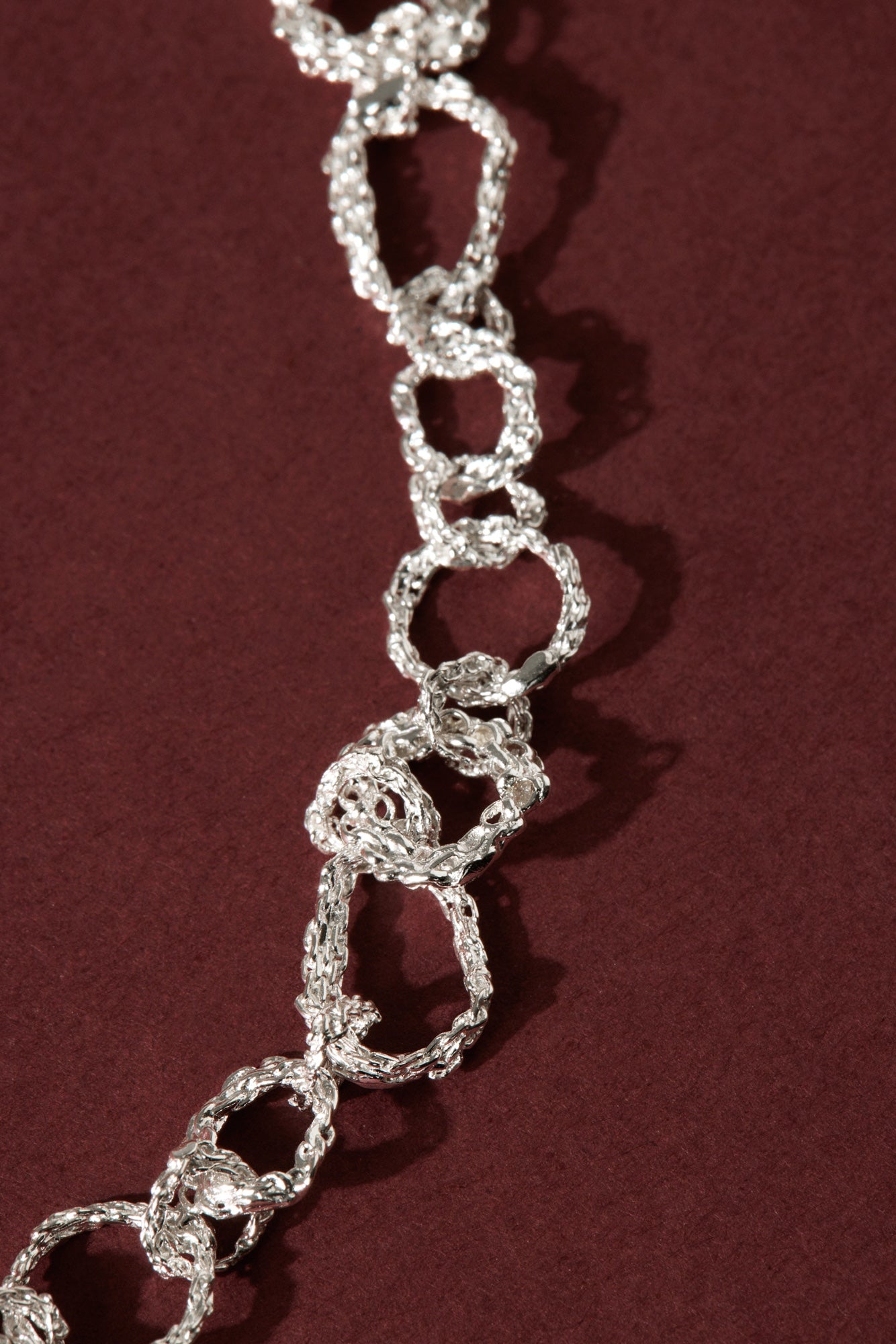 The assembly chocker close up by Camillette Jewelry