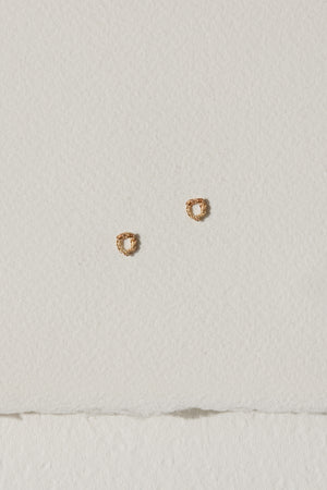 The Amalgam Stud Earrings - 14k Gold