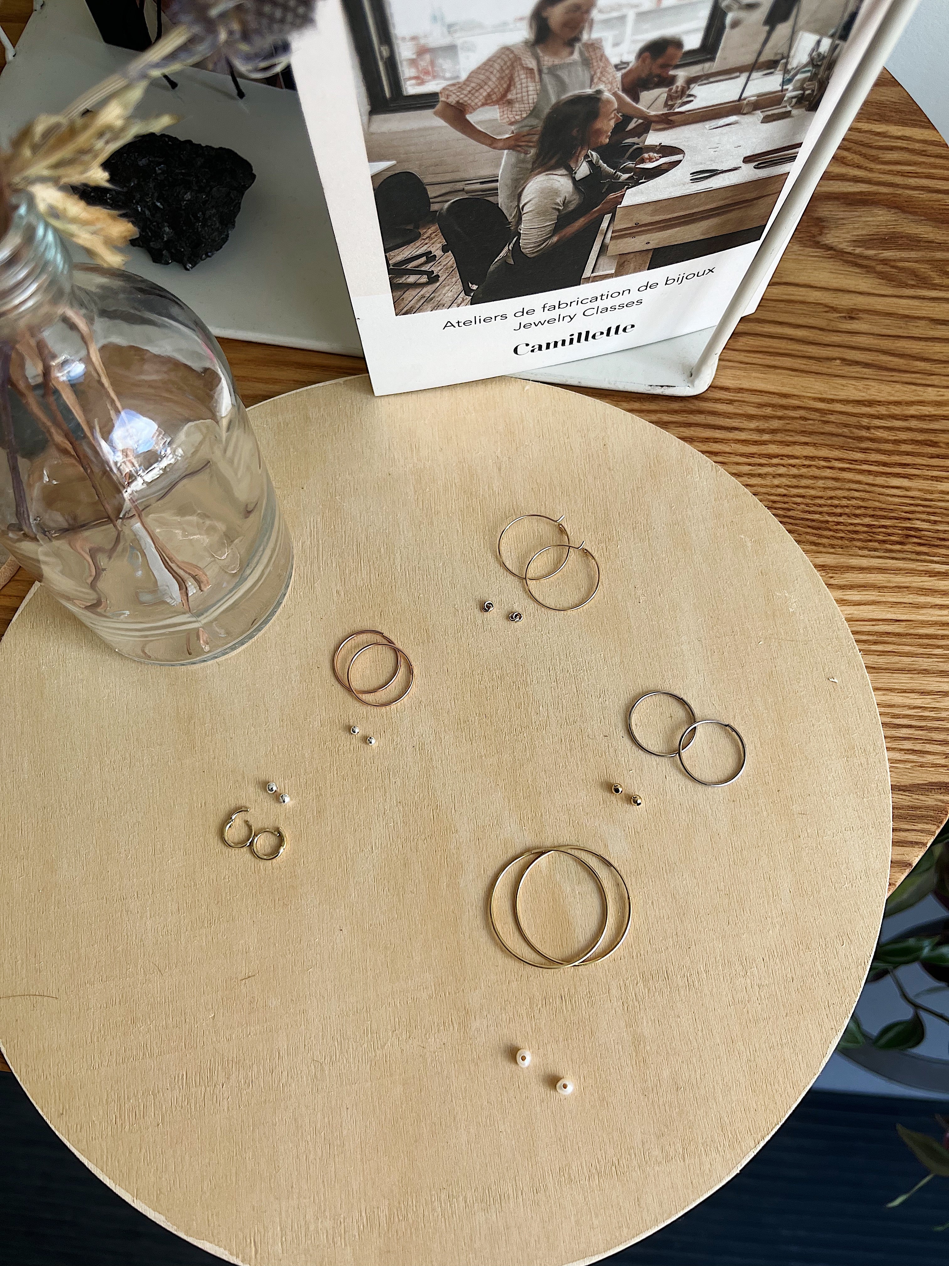 Replacement Knots for Prélude Sleeper Earrings Sizes 12mm, 15mm and 20mm - Camillette