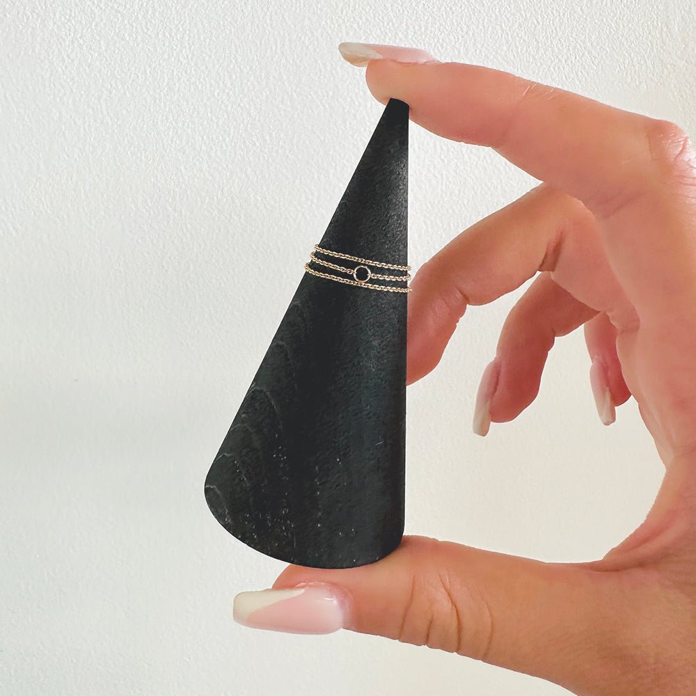 Chain Ring - 10k Yellow Gold - Camillette