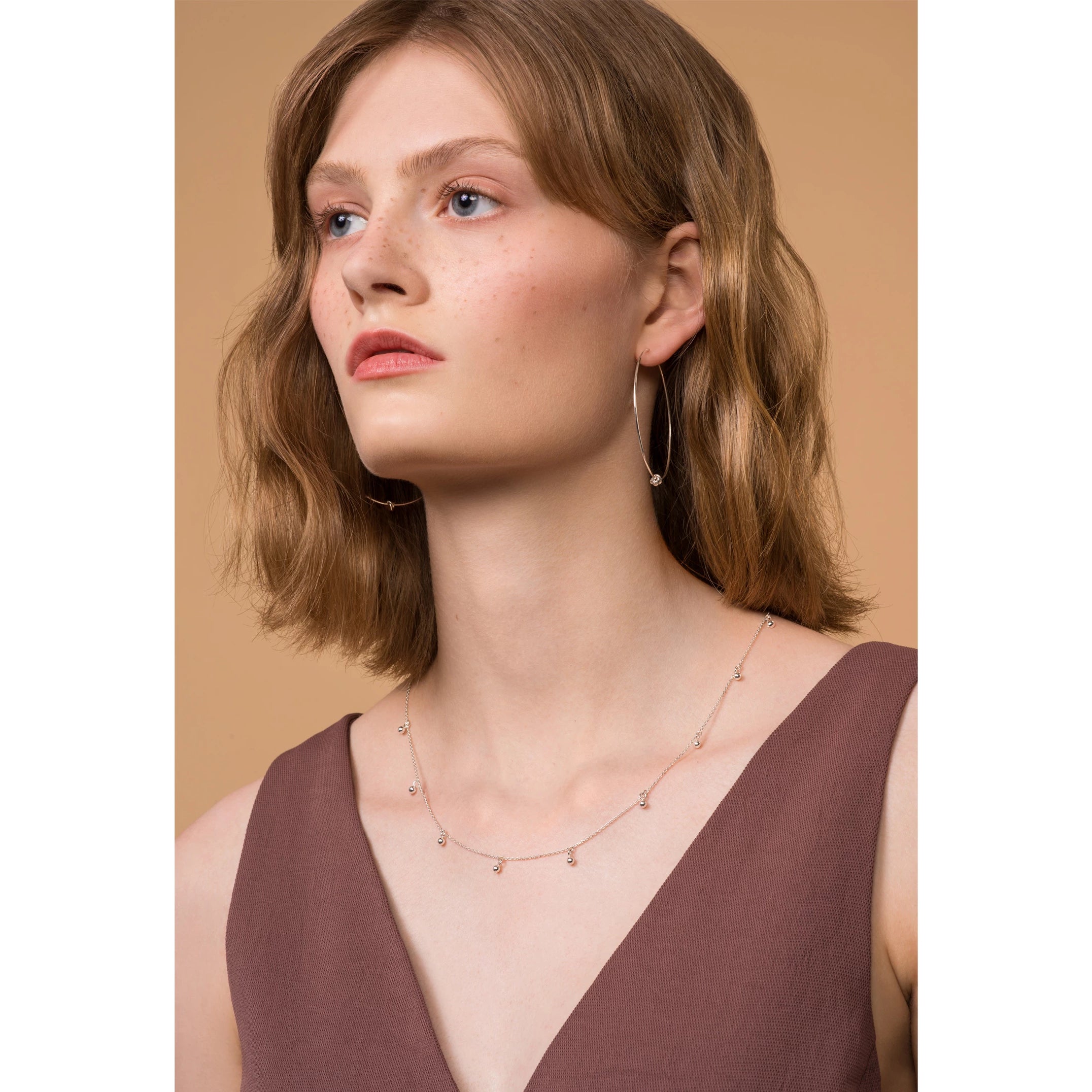 Gypsy Necklace – Sterling Silver - Camillette