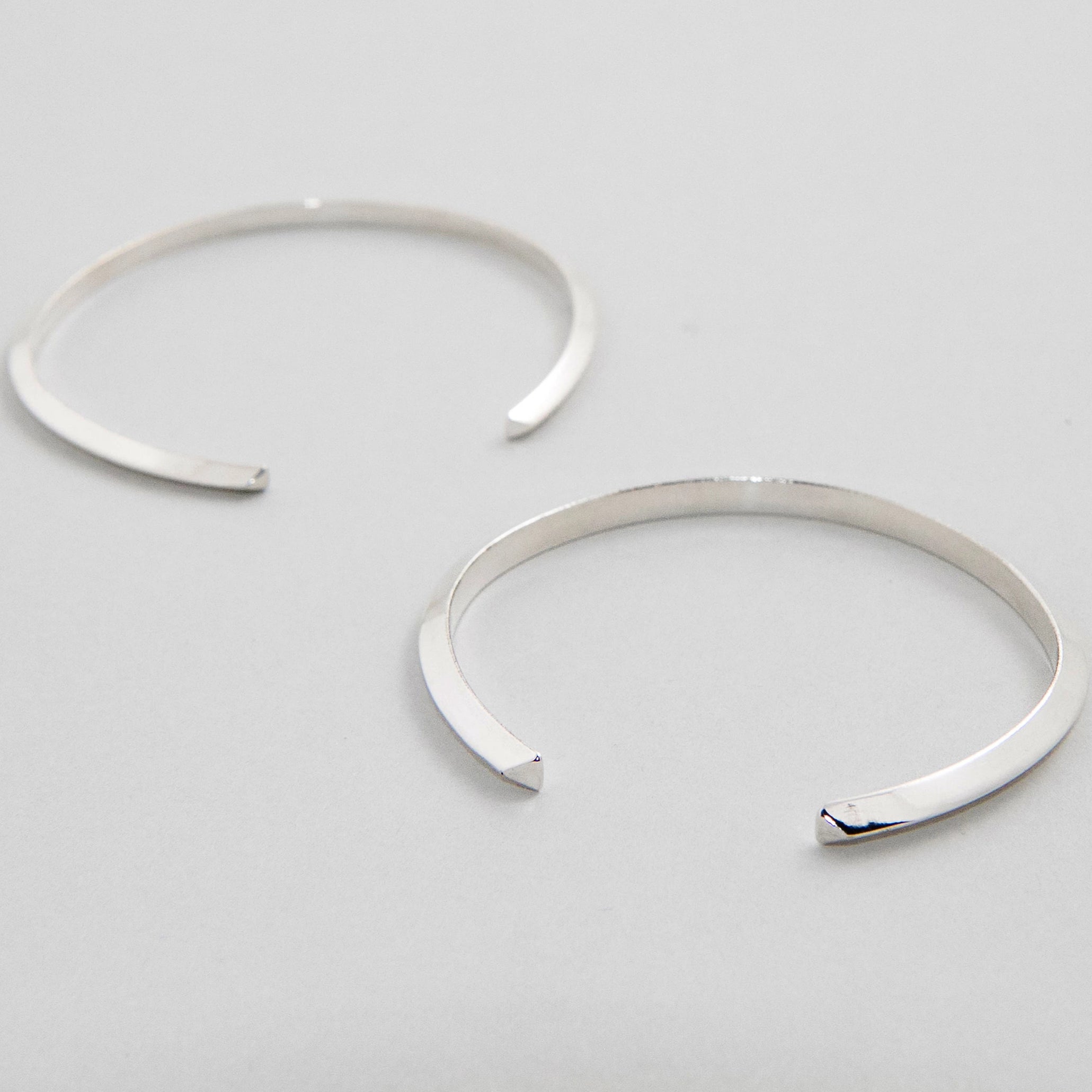 Open Bracelet – Sterling Silver - Camillette