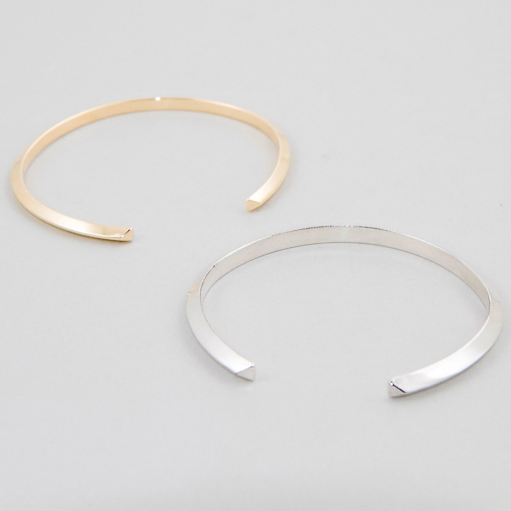 Open Bracelet – Sterling Silver - Camillette