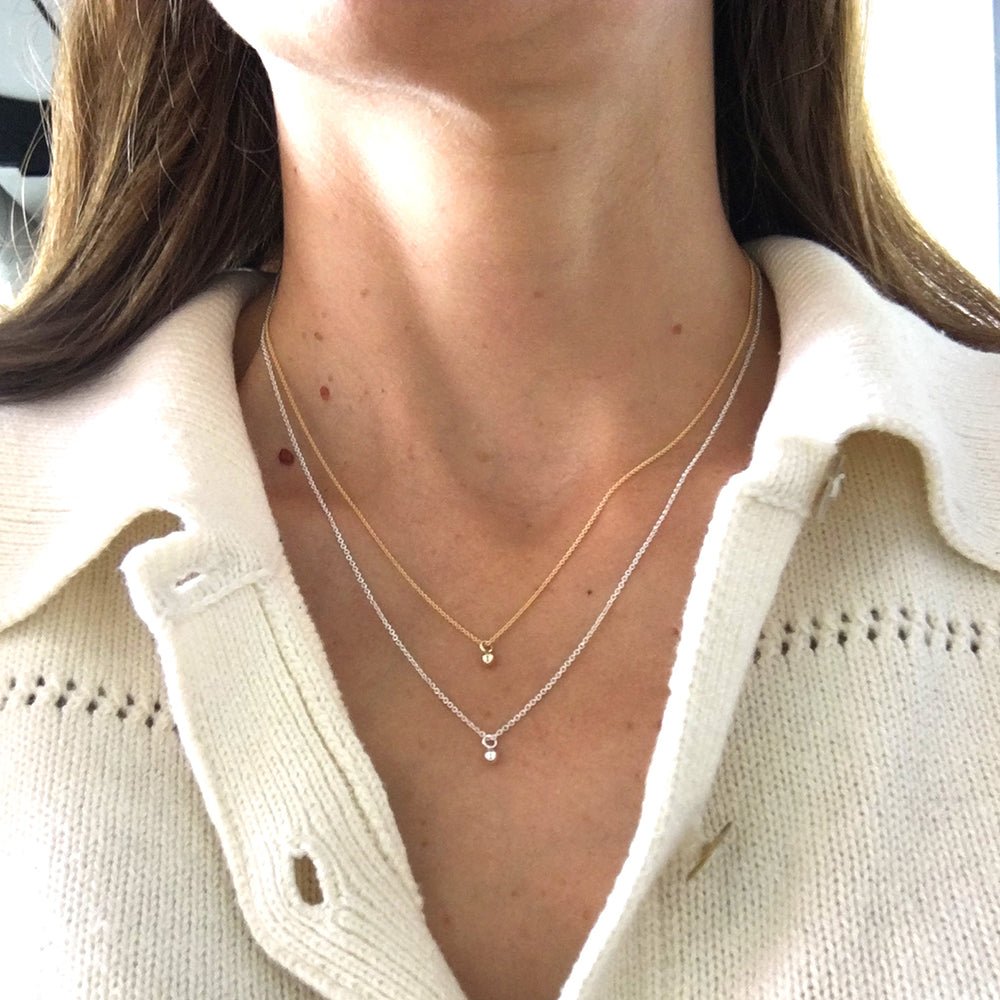 Orb Necklace – Sterling Silver - Camillette