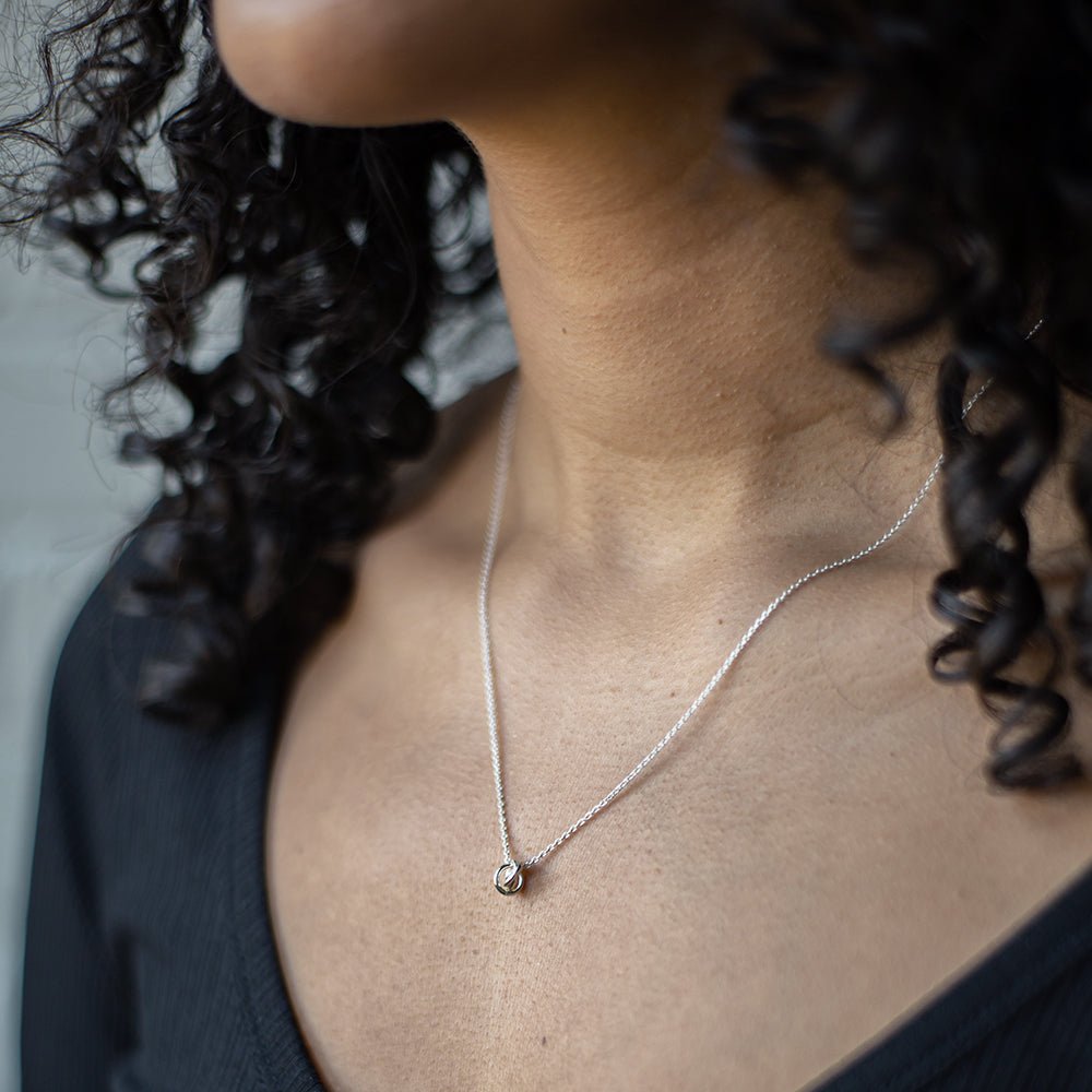 Trois Necklace - 10k Gold - 16" or 18" - Camillette