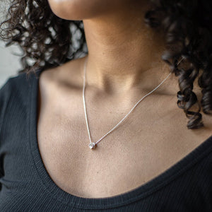 Trois Necklace - Sterling Silver - 16