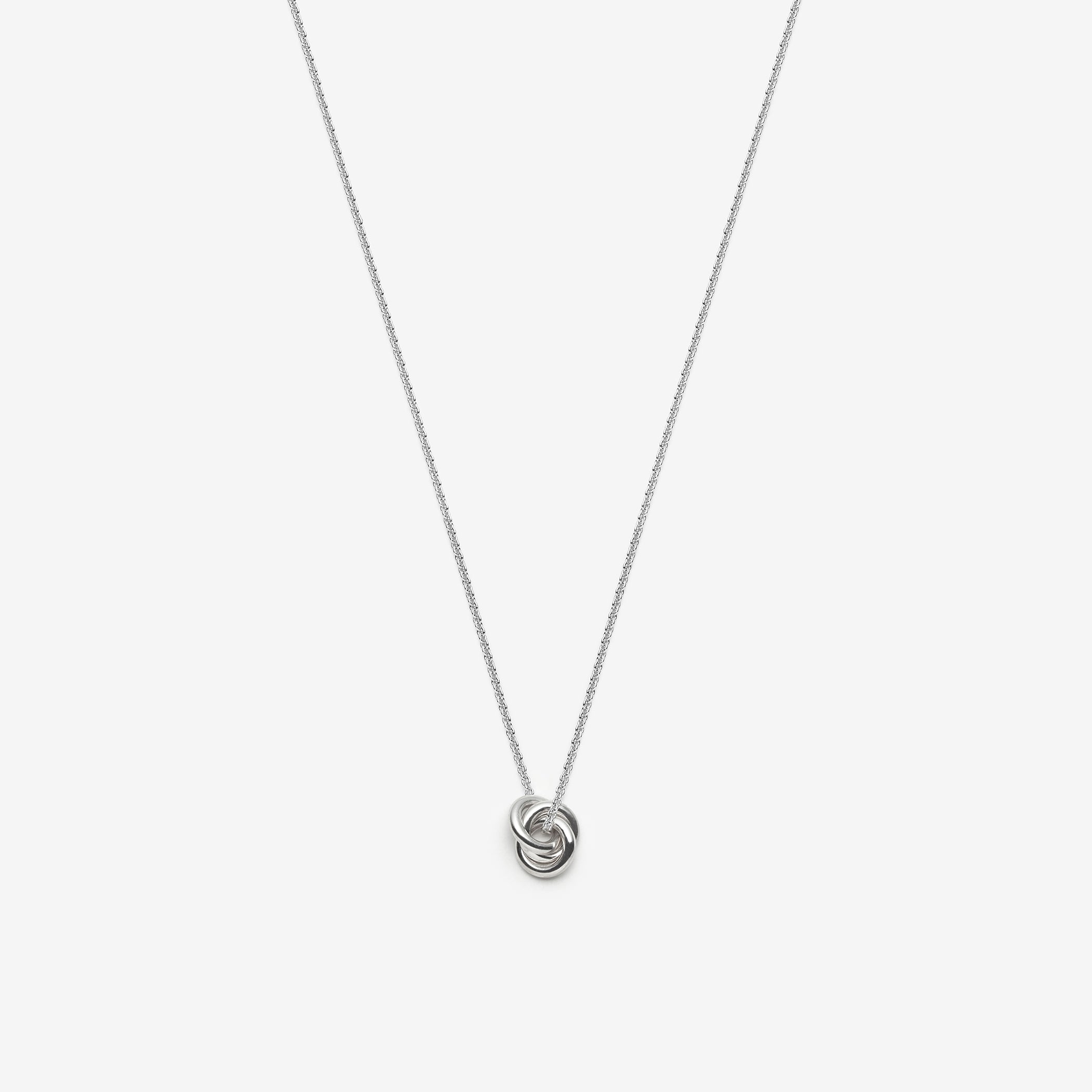 Trois Necklace – Sterling Silver- 30" - Camillette